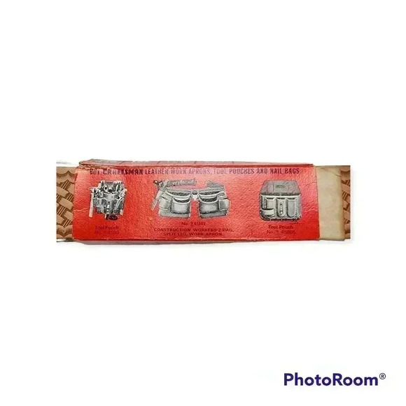 Rare find! Deadstock NOS 70s Craftsman tool belt. Mint. Fits 29-46. USA - Picture 4 of 5